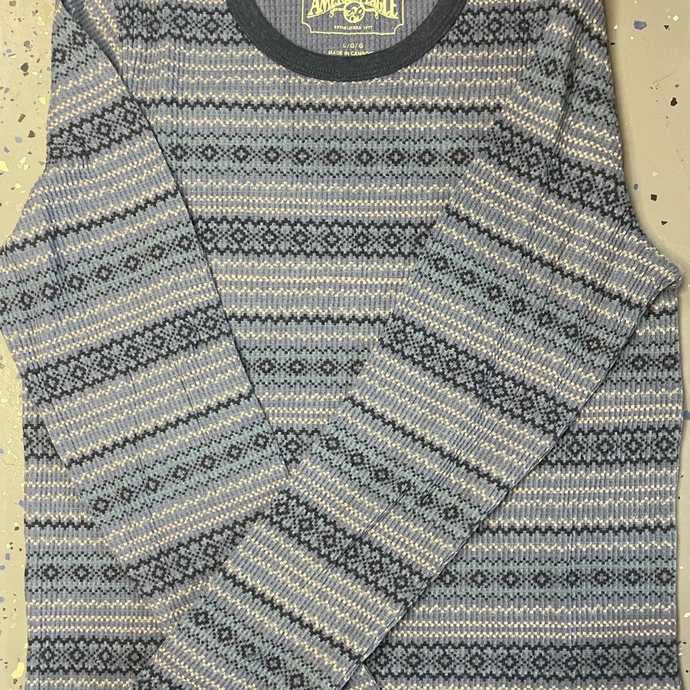 🎁Woman’s long sleeve waffle shirt
